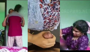 Malayalam Mallu MoM – Son Romance – Giving Hand Job Sex